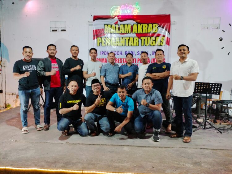 Meriah Pengantar Tugas !!! IPDA Moch Rudi, S.Pd.I MM Berpamitan