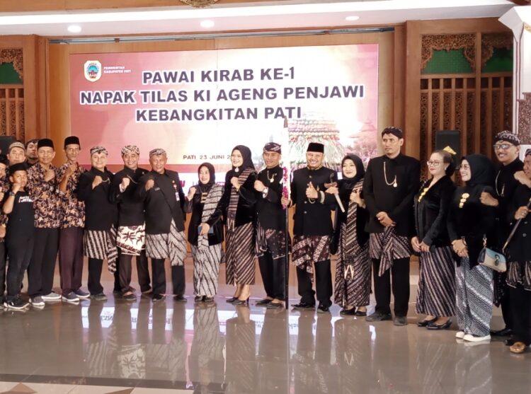Pawai Kirab Ke -1, Napak Tilas Ki Ageng Penjawi Kebangkitan Pati