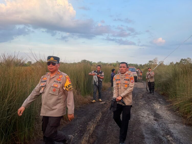 Pemadaman Karhutla, AKBP M. Ifan Hariyat Turun