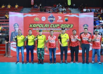 Kapolda Jateng Apresisasi Turnamen Bola Volley
