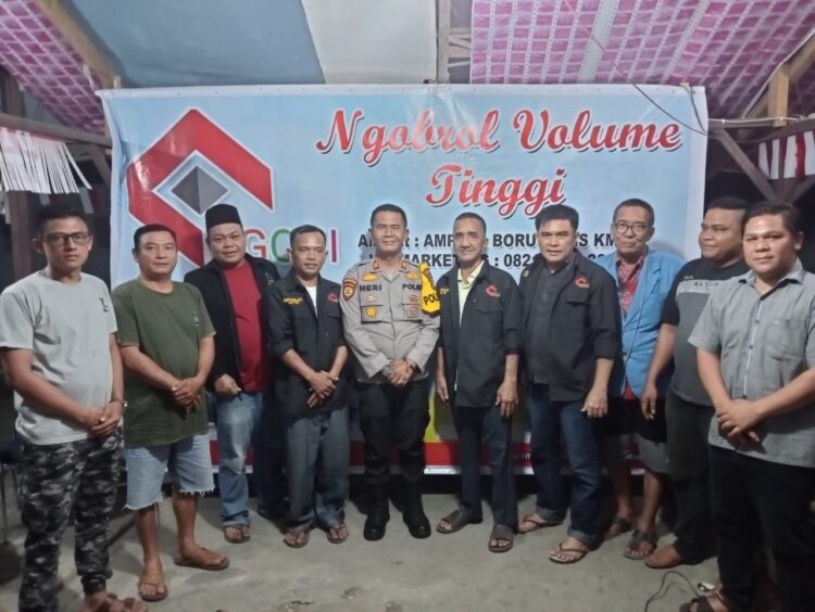 Jelang HUT RI Ke 78, Kapolsek Rambah Sampaikan Pesan Harkamtibmas dan Buka Open Tournamen Domino