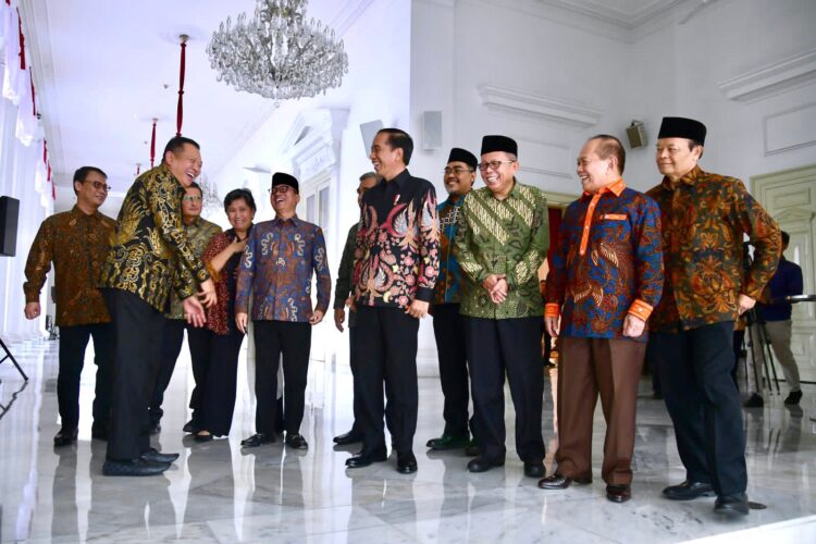 Bahas Sidang Tahunan, Ketua MPR dan Presiden RI Gelar Pertemuan