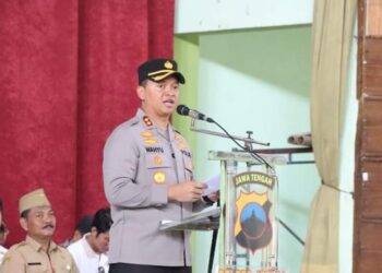 Digelar Turnamen Bola Voli, Kapolres Jepara Cari Bibit Atlet