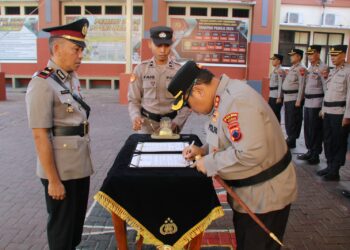 Masa Purna Tugas, Kapolres Kudus Gelar Sertijab
