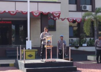 Tetap Amanah dan Mengayomi, Kapolres Jepara Gelar Sertijab