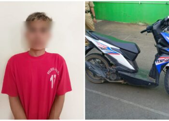 Pelaku Curanmor Dibekuk Polisi, Berikut Barang Buktinya