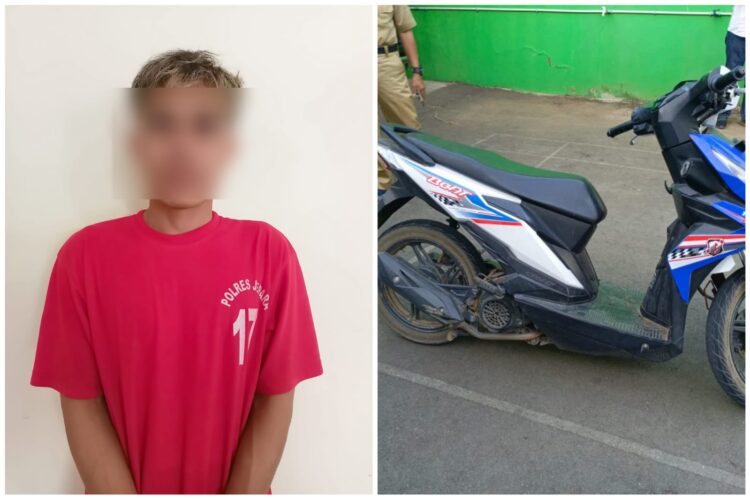 Pelaku Curanmor Dibekuk Polisi, Berikut Barang Buktinya