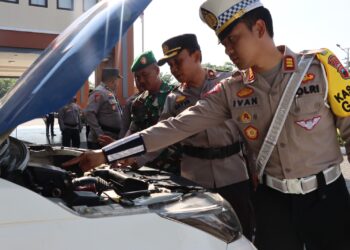 Resmi Gelar Operasi Zebra Candi 2023, Wakapolres Kudus Ingatkan Semua Personil
