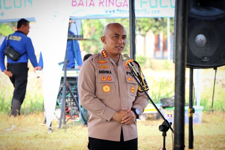 Secara Serentak, Polresta Pati Resmikan Bantuan Sumur Bor dan Pompa Air