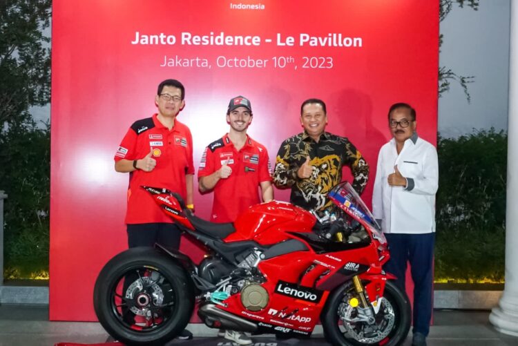 Ketua Umum IMI Bamsoet Apresiasi Tim Balap Ducati