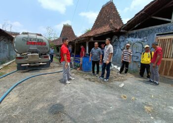 10 Tangki Air Bersih Diturunkan ke Masyarakat, Begini kata Kasatreskrim Polresta Pati