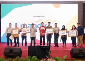 Pj. Gubernur Sultra Sambut Peserta Acara Puncak Bulan PRB 2023 di Kendari