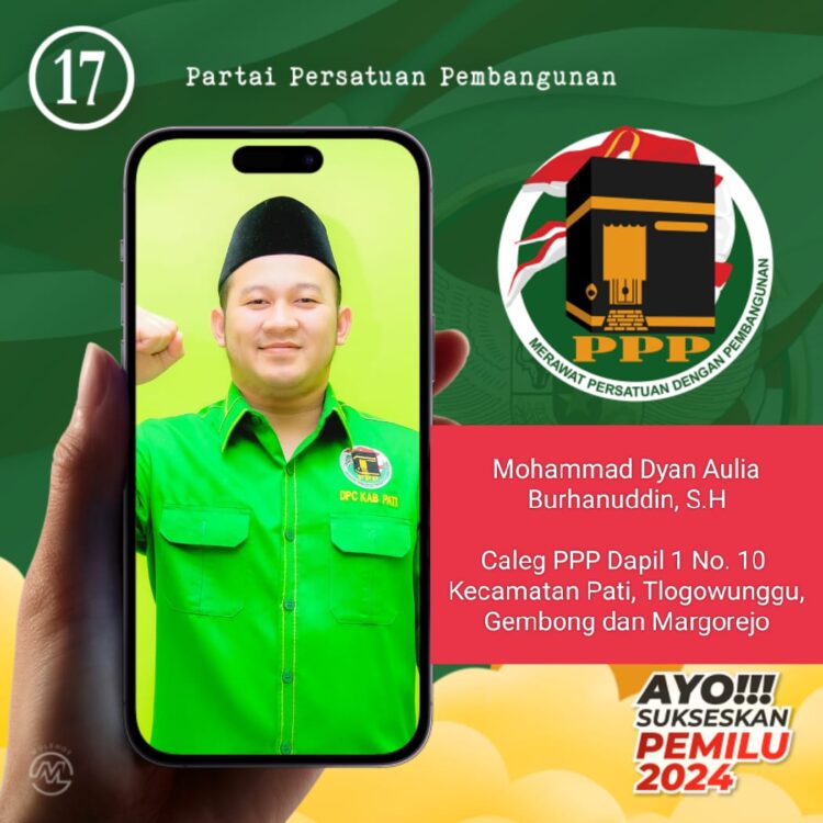PPP Pati Punya Caleg Melenial, Terutama Dapil 1