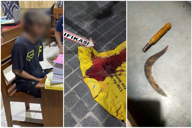 Pelaku Penganiayaan dan Barang Bukti Berhasil Diamankan Polisi