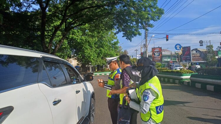Sasaran Pengendara, Satlantas Polresta Pati Turun