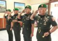 Danrem 073/Mkt Gelar Sertijab Dua Dandim