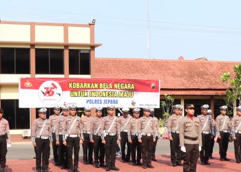 Polres Jepara : Kobarkan Bela Negara Untuk Indonesia Maju