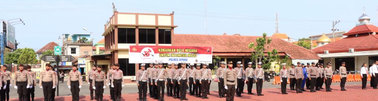 Polres Jepara : Kobarkan Bela Negara Untuk Indonesia Maju