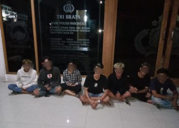 Tujuh Remaja Diamankan Polisi, Inilah Gara – Garanya