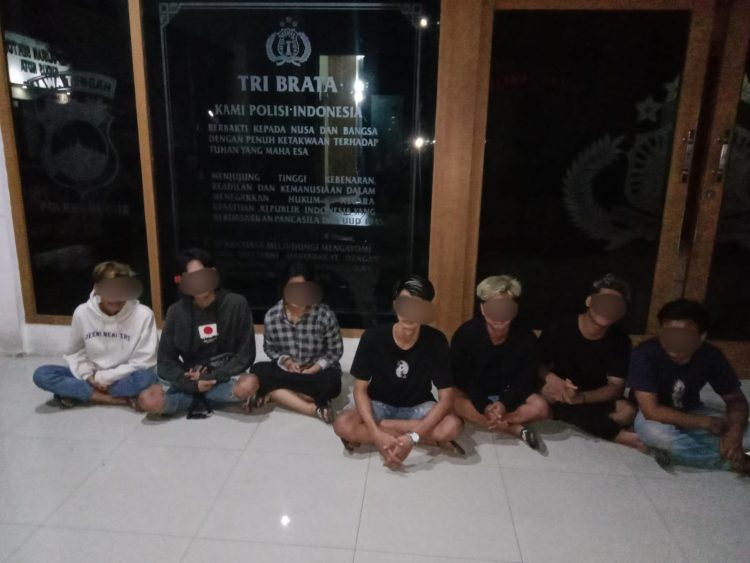 Tujuh Remaja Diamankan Polisi, Inilah Gara – Garanya
