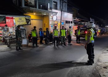 Ciptakan Situasi Aman, Tiga Pilar Gelar Patroli Gabungan