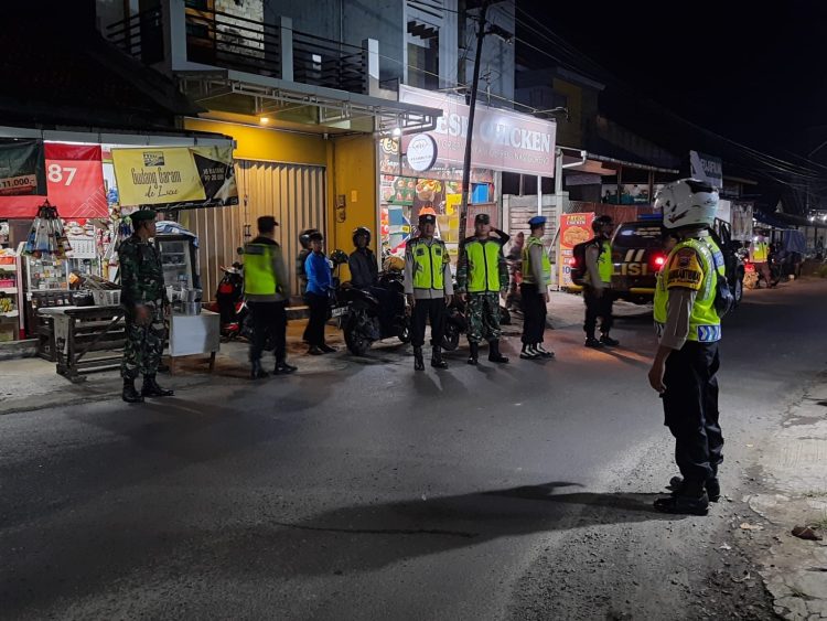 Ciptakan Situasi Aman, Tiga Pilar Gelar Patroli Gabungan