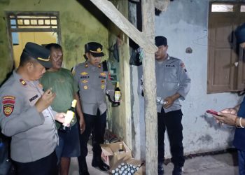 Ratusan Miras Diamankan, Kapolsek Tayu Buktikan Brantas Miras di Wilayah