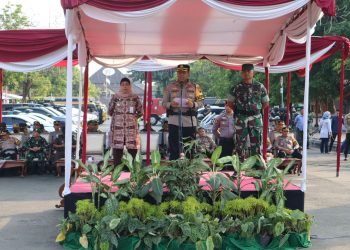 Gelar Pasukan, Kapolres Batang Siaga “Nataru”