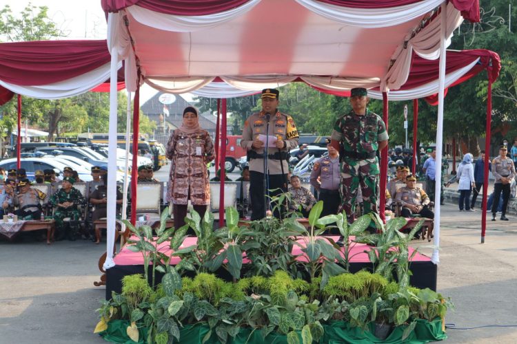 Gelar Pasukan, Kapolres Batang Siaga “Nataru”