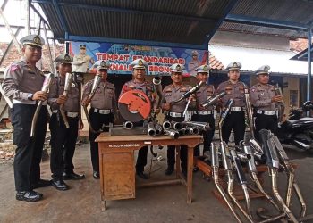 Tidak Ada Toleransi Bagi Penguna Knalpot Brong di Pati