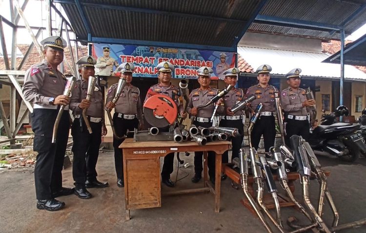 Tidak Ada Toleransi Bagi Penguna Knalpot Brong di Pati