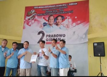 Menang !!! Sadewo dan Prabu Deklarasi Prabowo – Gibran