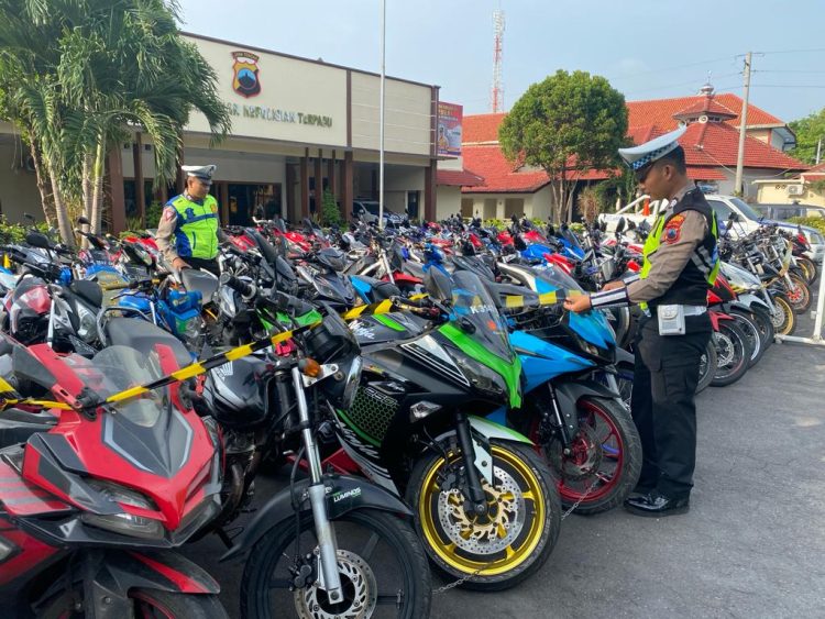 199 Sepeda Motor Diamankan, Kini Keluhan Masyarakat Direspon Cepat