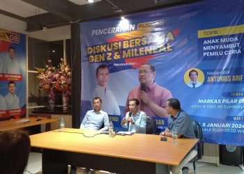 Wawasan Politik, Relawan Pilar 08 Sebut Milenial dan Gen Z Harus Tampil