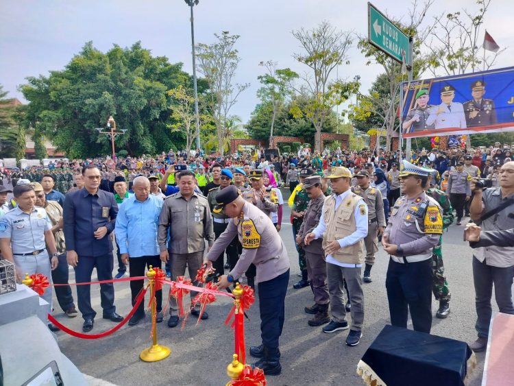 Pemilu Damai 2024, Kapolresta Pati Resmikan Jateng Zero Knalpot Brong