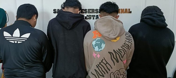 Kompol Alfian : 28 Pemuda dan Barang Bukti Diamankan