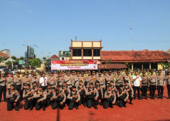Seluruh Personil di Apresiasi, Kapolres Jepara Bilang TPS Aman