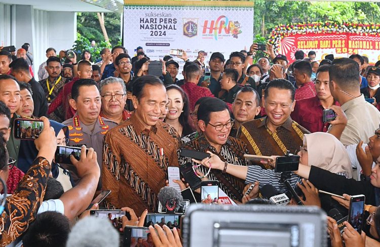 Hari Pers Nasional, Presiden RI Tandatangani Hak Cipta Penerbit