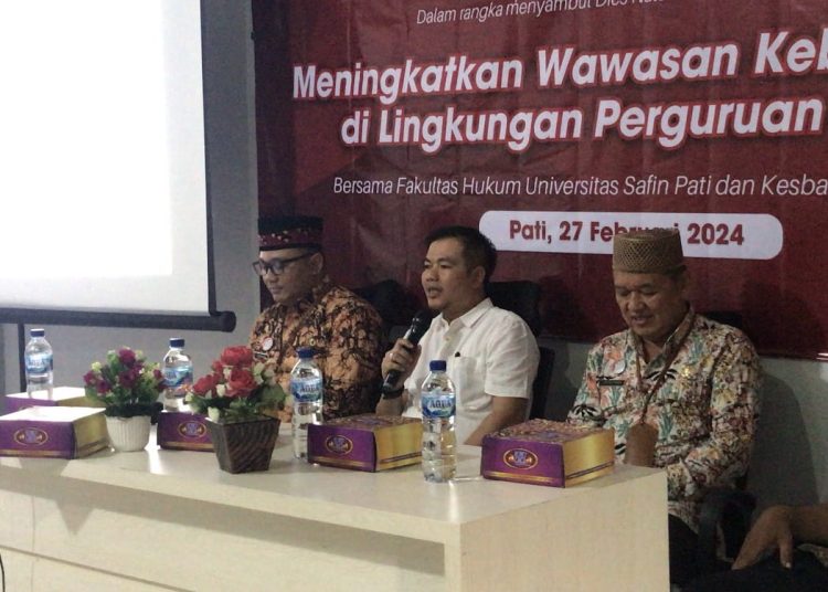Wawasan Kebangsaan Adalah Penting, USP Kerjasama di Kesbangpol Pati