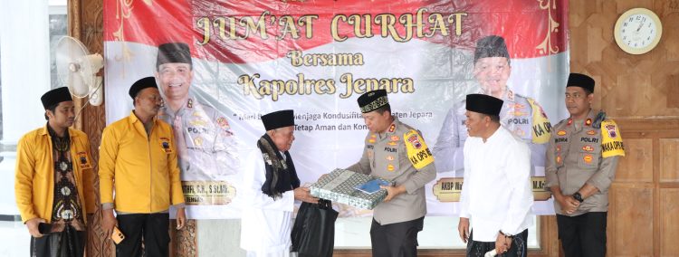 Jumat Curhat, Polres Jepara Terima Keluhan Masyarakat