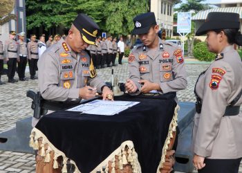 Suasana Baru, Kapolresta Pati Sertijab Dua Personil