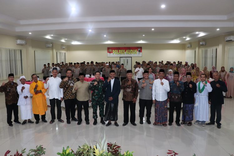 Sambut Pilkada dan Pilgub, Kapolres Kudus : Doa Bersama Lintas Agama