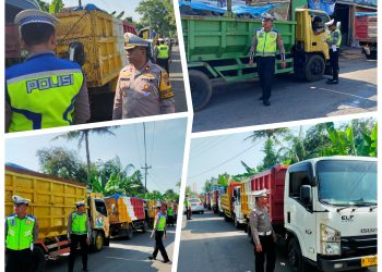 Rusak Infrastruktur Jalan, Polisi Amankan 54 Dump Truk