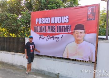 Baliho Irjen Pol. Ahmad Luthfi Penuhi Kudus