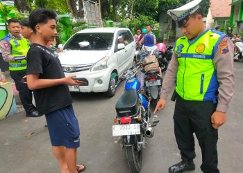 Polisi Tilang 39 Pelanggar dan Barang Bukti di Amankan