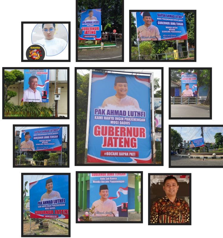 21 Kecamatan di Ramaikan Baliho Irjen Pol. Ahmad Luthfi