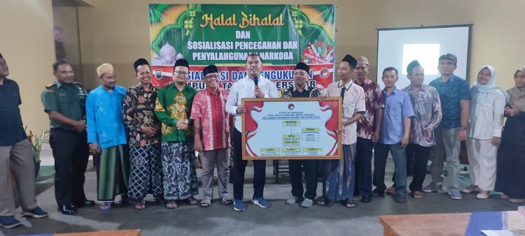 Pengukuhan Kampung Tangguh Bersinar, Kasat Resnarkoba : Stop Narkoba