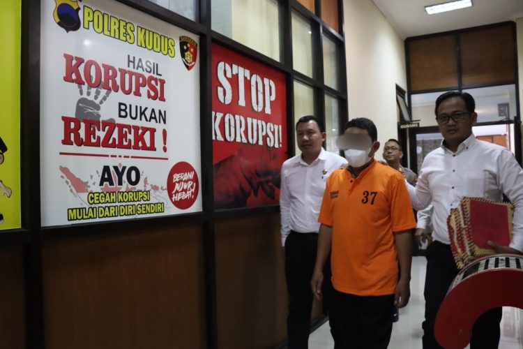 Mantan Sekdes di Bekuk Polisi, Barang Bukti Lengkap P 21