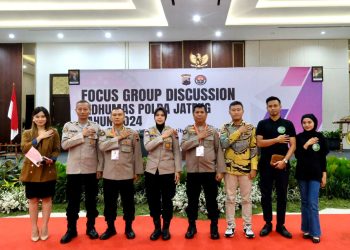 FGD di Buka, Polda Jateng : Penting Peran Netizen dan Media