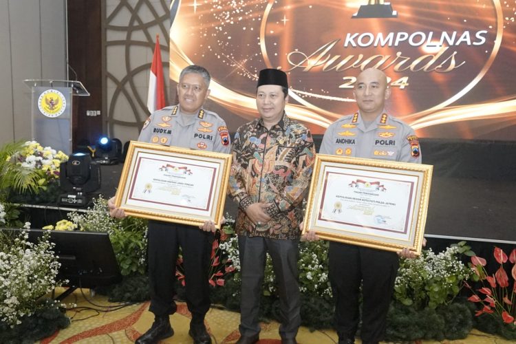 Satuan Wilayah Polri !! Polresta Pati Dapat Penghargaan Award 2024